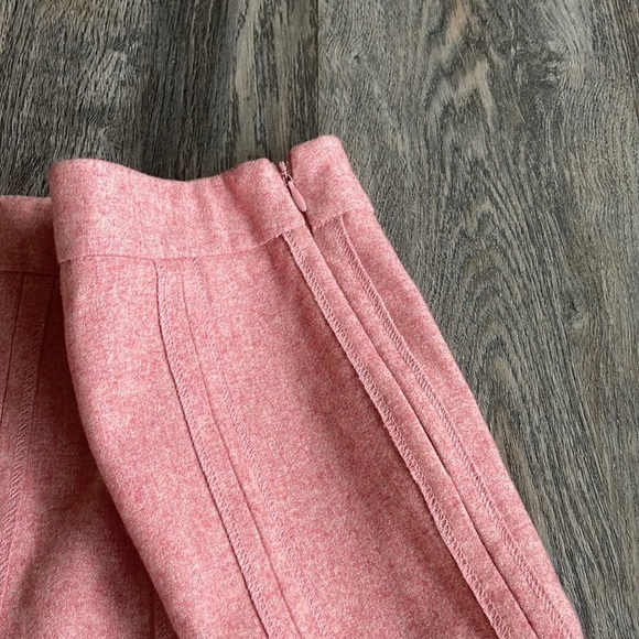Merona Women’s Pink Wool Blend A Line Skirt, size 6 - Picture 4 of 7